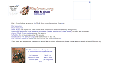 Desktop Screenshot of fifedrum.org